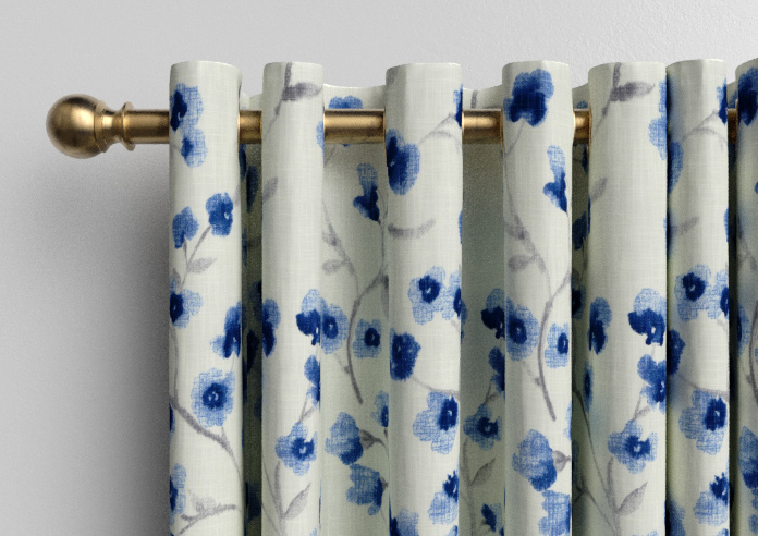 Como, Indigo - Made to Measure Curtains - Image 12